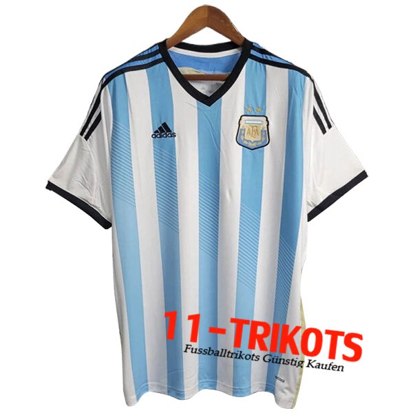 Argentinien Retro Heimtrikot 2014