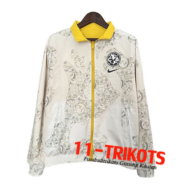 Club America Windjacke Weiß/Grau 2024/2025