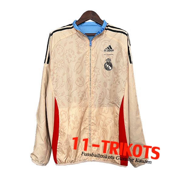 Real Madrid Windjacke Braun/Rot 2024/2025