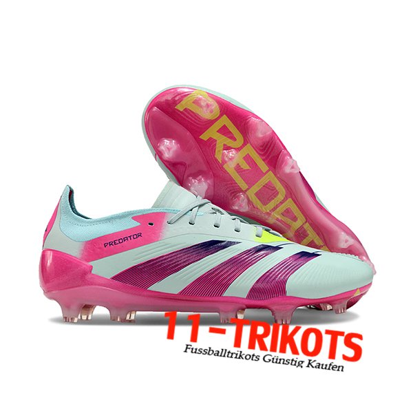 Adidas Fussballschuhe Predator Elite FG Grün/Rosa