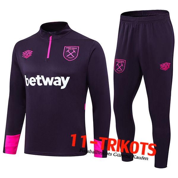 West Ham Trainingsanzug lila 2024/2025