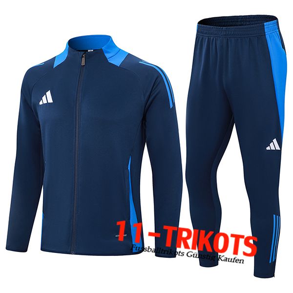 Adidas Trainingsanzug Trainingsjacke Königsblau 2024/2025