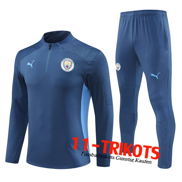 Manchester City Trainingsanzug Königsblau 2024/2025