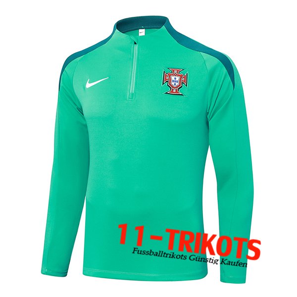 Portugal Training Sweatshirt Grün 2024/2025 -03