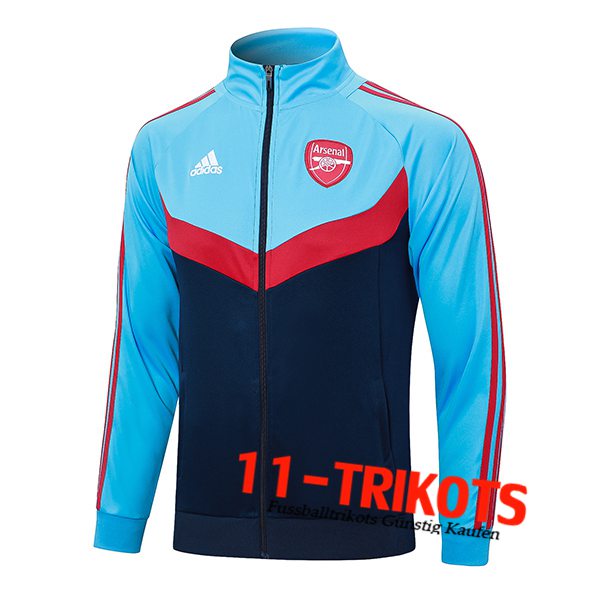 Arsenal Trainingsjacke Blau/Rot 2024/2025