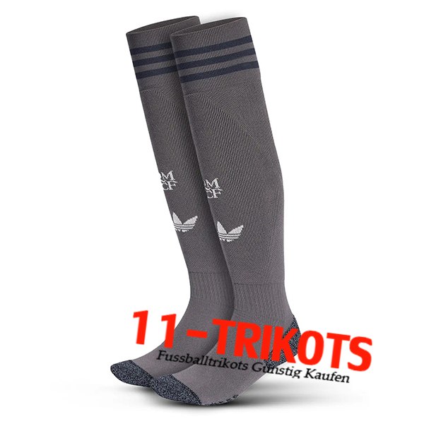 Real Madrid Fussball Socken Third Trikot 2024/2025