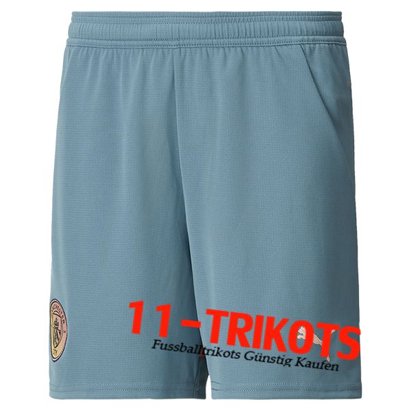 Manchester City Fussball Shorts Vierte 2024/2025