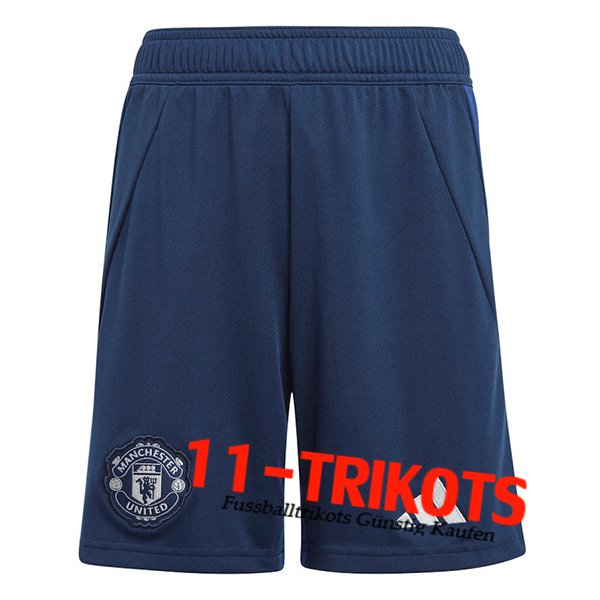 Manchester United Fussball Shorts Auswärtstrikot 2024/2025