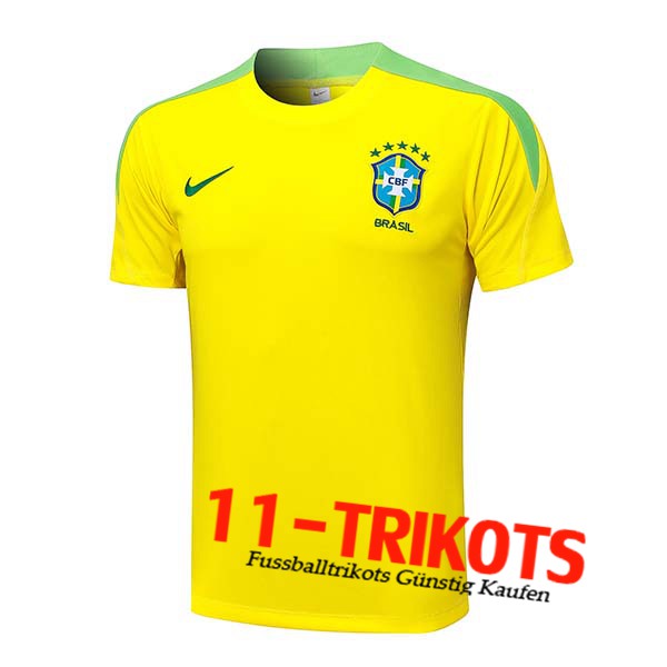 Brasilien Trainingstrikot Gelb/Grün 2024/2025