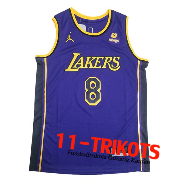 Los Angeles Lakers Trikot (BRYANT #8) 2024/25 Viola/Giallo