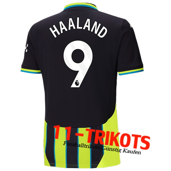 Manchester City (HAALAND #9) 2024/2025 Auswärtstrikot