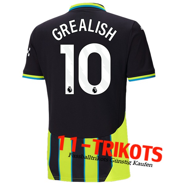 Manchester City (GREALISH #10) 2024/2025 Auswärtstrikot