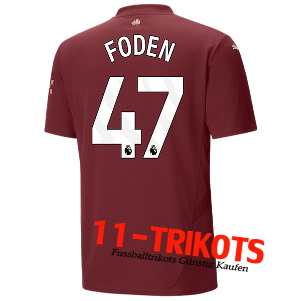 Manchester City (FODEN #47) 2024/2025 Third Trikot