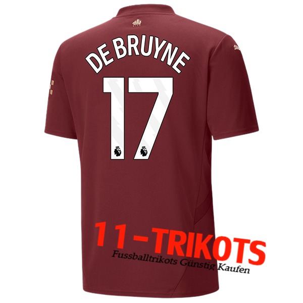 Manchester City (DE BRUYNE #17) 2024/2025 Third Trikot