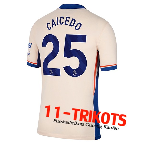 Chelsea (CAICEDO #25) 2024/2025 Auswärtstrikot