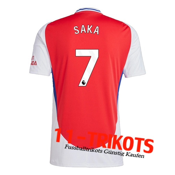 Arsenal (SAKA #7) 2024/2025 Heimtrikot