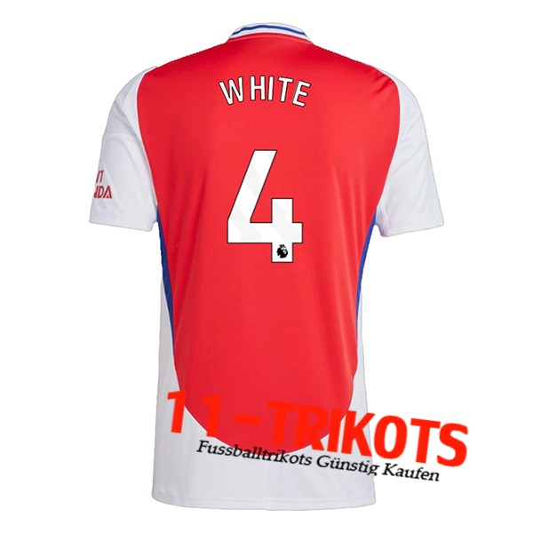 Arsenal (WHITE #4) 2024/2025 Heimtrikot