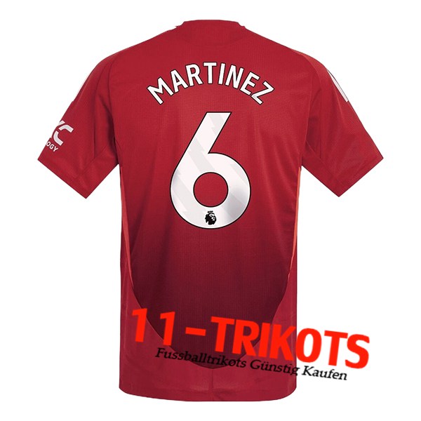 Manchester United (MARTINEZ #6) 2024/2025 Heimtrikot