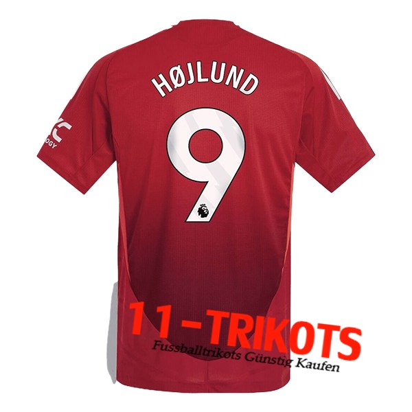 Manchester United (HOJLUND #9) 2024/2025 Heimtrikot