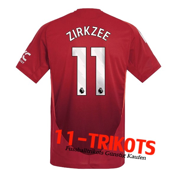 Manchester United (ZIRKZEE #11) 2024/2025 Heimtrikot