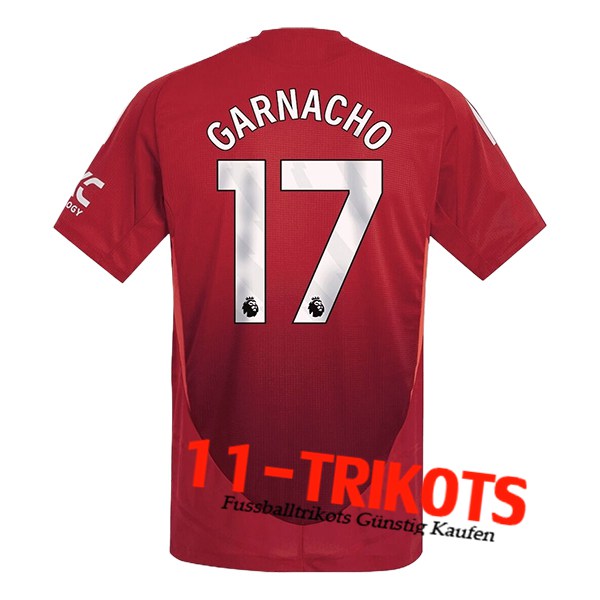 Manchester United (GARNACHO #17) 2024/2025 Heimtrikot