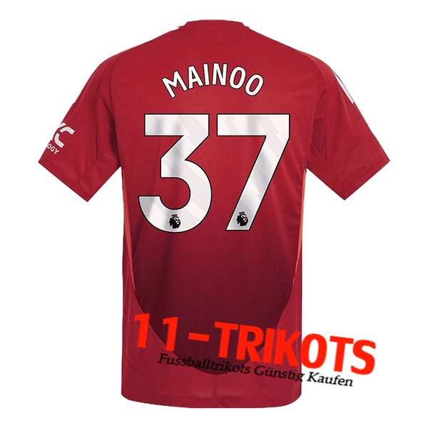 Manchester United (MAINOO #37) 2024/2025 Heimtrikot