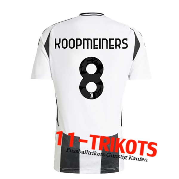 Juventus (KOOPMEINERS #8) 2024/2025 Heimtrikot