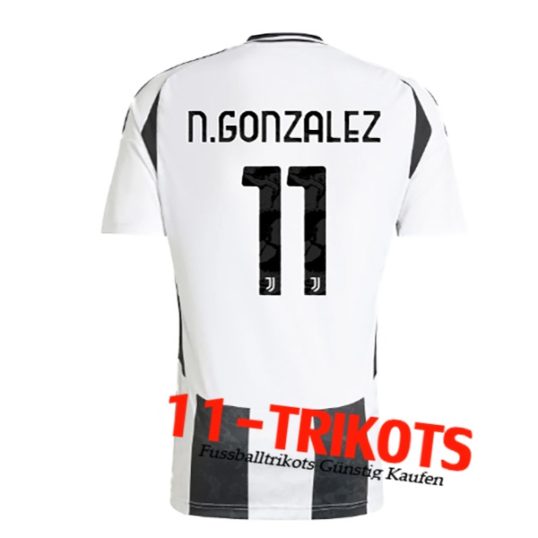 Juventus (N.GONZÁLEZ #11) 2024/2025 Heimtrikot