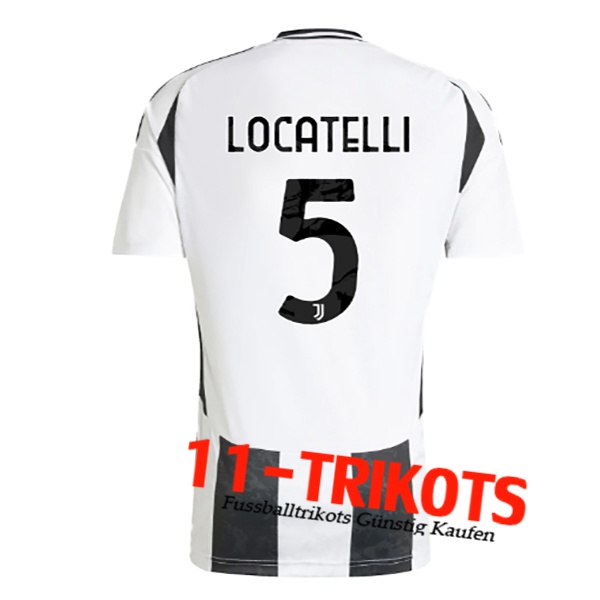 Juventus (LOCATELLI #5) 2024/2025 Heimtrikot