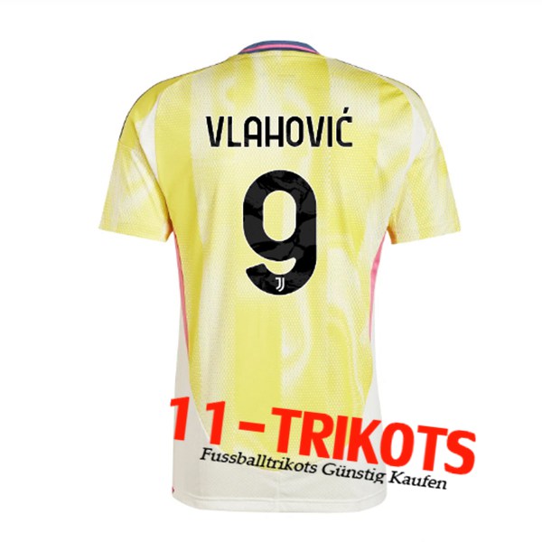 Juventus (VLAHOVIC #9) 2024/2025 Auswärtstrikot