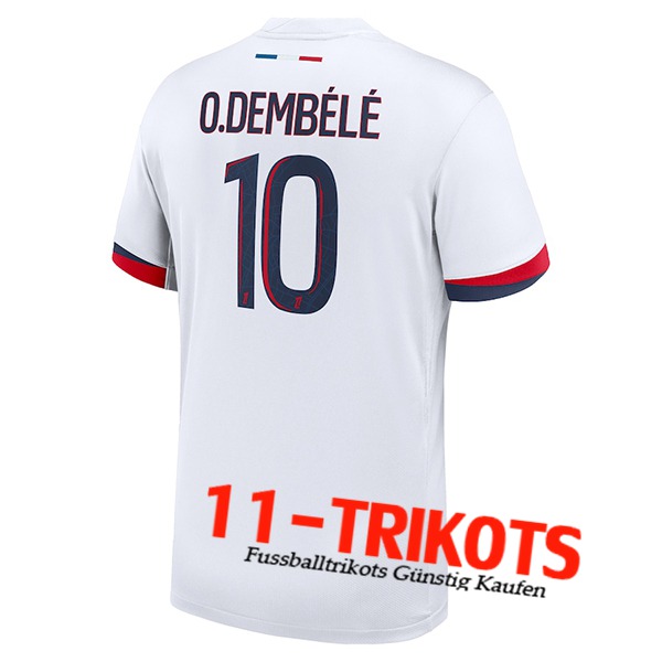 PSG (O.DEMBÉLÉ #10) 2024/2025 Auswärtstrikot