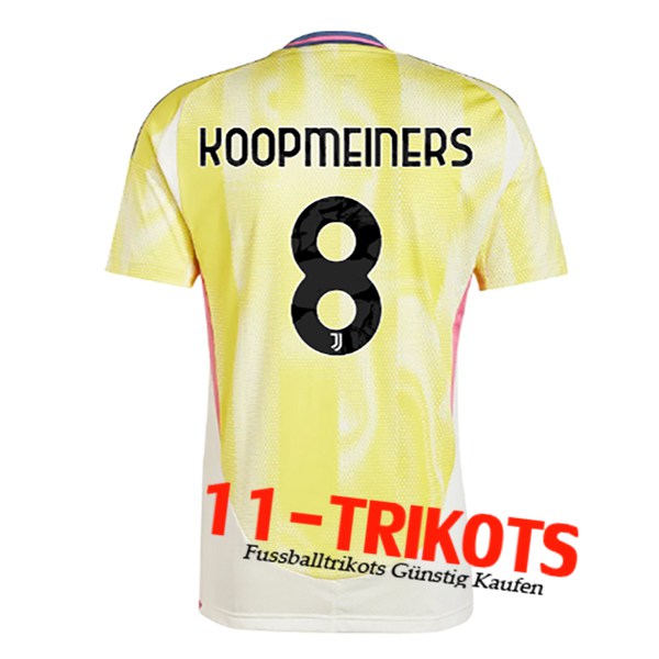 Juventus (KOOPMEINERS #8) 2024/2025 Auswärtstrikot