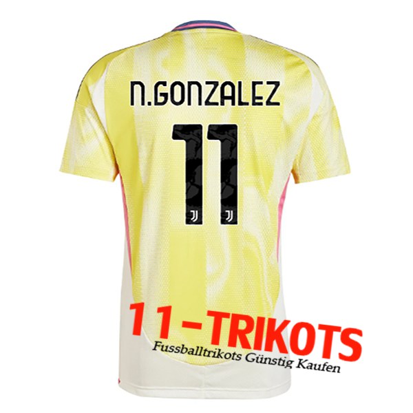 Juventus (N.GONZÁLEZ #11) 2024/2025 Auswärtstrikot