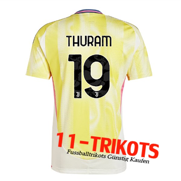 Juventus (THURAM #19) 2024/2025 Auswärtstrikot