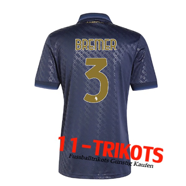 Juventus (BREMER #3) 2024/2025 Third Trikot