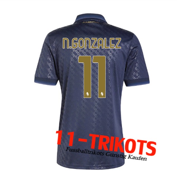 Juventus (N.GONZÁLEZ #11) 2024/2025 Third Trikot