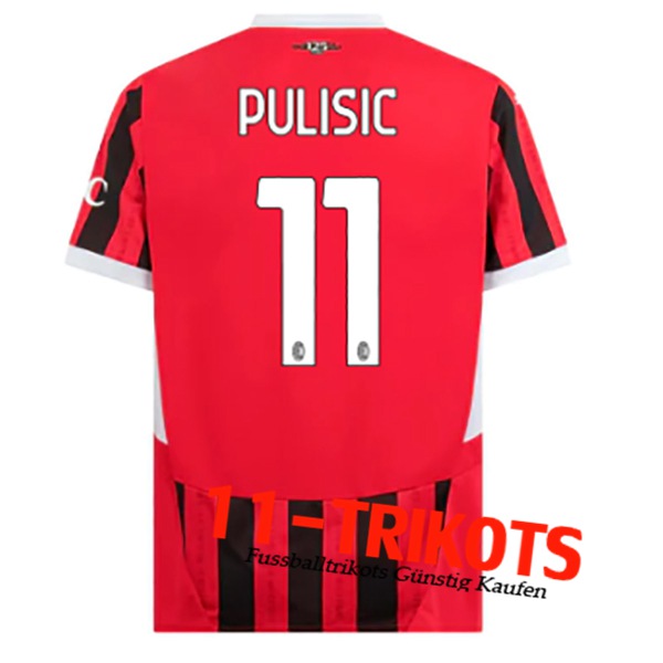 AC Milan (PULISIC #11) 2024/2025 Heimtrikot