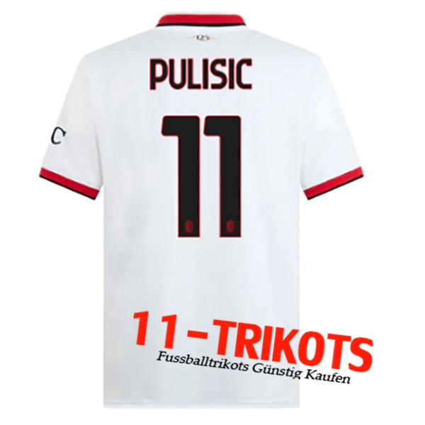 AC Milan (PULISIC #11) 2024/2025 Auswärtstrikot