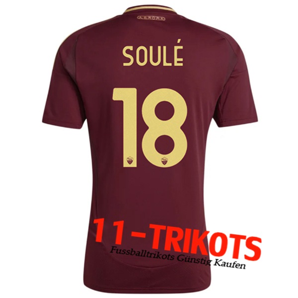 AS Rom (SOULÉ #18) 2024/2025 Heimtrikot