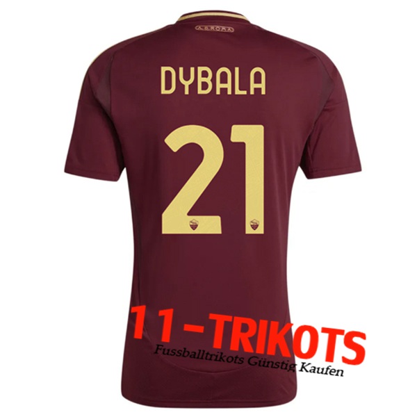 AS Rom (DYBALA #21) 2024/2025 Heimtrikot