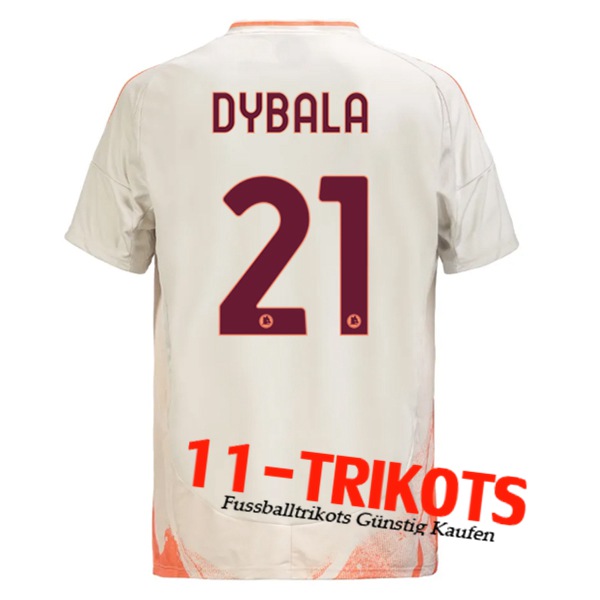 AS Rom (DYBALA #21) 2024/2025 Auswärtstrikot