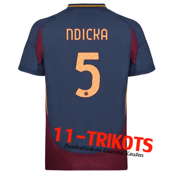 AS Rom (NDICKA #5) 2024/2025 Third Trikot