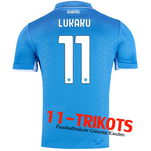 SSC Neapel (LUKAKU #11) 2024/2025 Heimtrikot