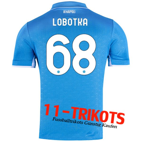 SSC Neapel (LOBOTKA #68) 2024/2025 Heimtrikot