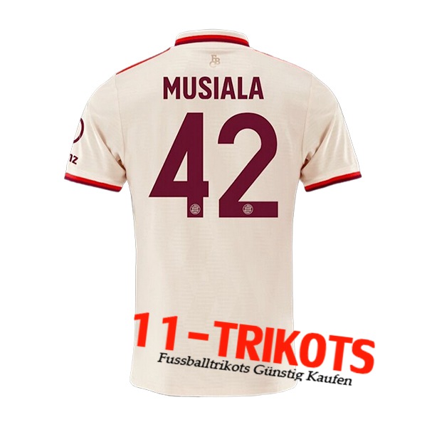 Bayern Munchen Fussball Trikots (MUSIALA #42) 2024/2025 Champions League