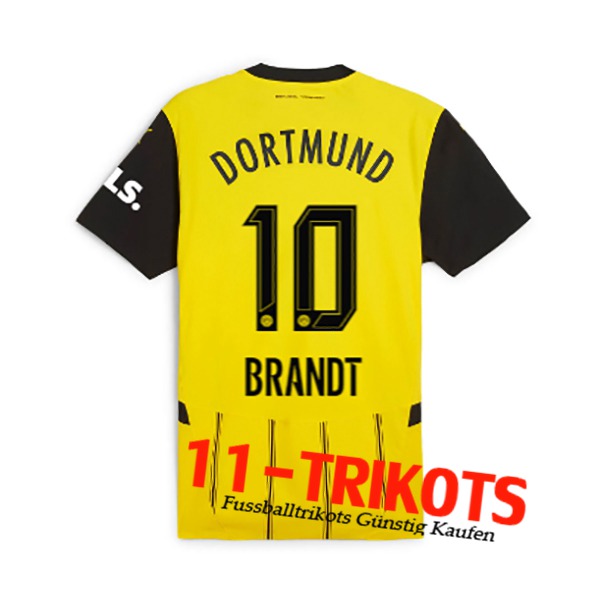 Dortmund BVB (BRANDT #10) 2024/2025 Heimtrikot