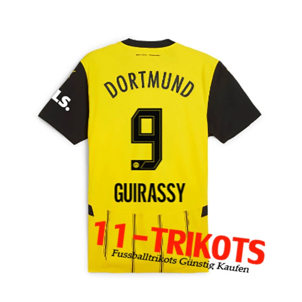 Dortmund BVB (GUIRASSY #9) 2024/2025 Heimtrikot