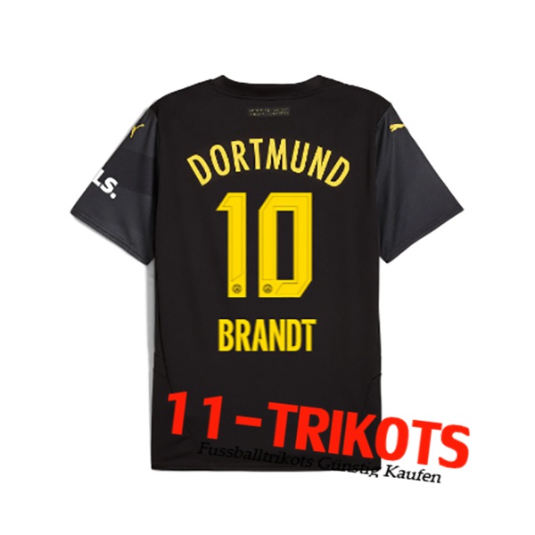 Dortmund BVB (BRANDT #10) 2024/2025 Auswärtstrikot