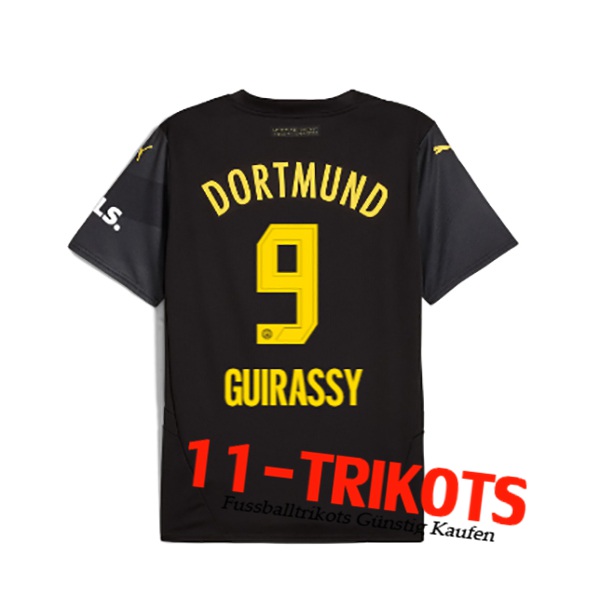 Dortmund BVB (GUIRASSY #9) 2024/2025 Auswärtstrikot