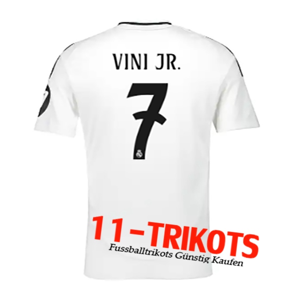 Real Madrid (VINI JR. #7) 2024/2025 Heimtrikot